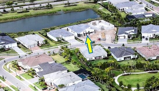10822 Stellar Cir Unit Renown 26, Palm Beach Gardens, FL 33412 - aerial view of residential area with a nearby body of water