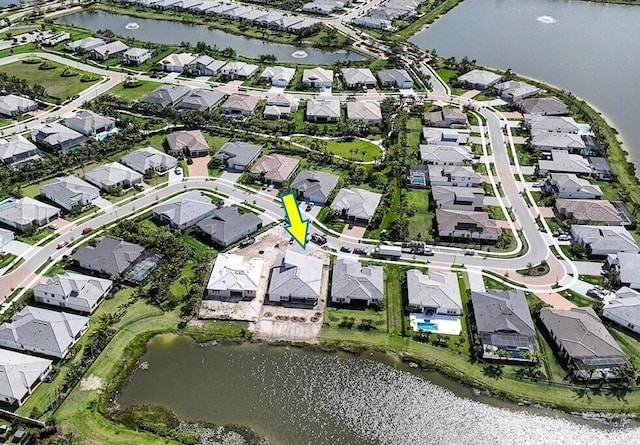 10822 Stellar Cir Unit Renown 26, Palm Beach Gardens, FL 33412 - aerial view of property and surrounding area with nearby suburban area and a nearby body of water