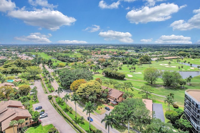 5337 Fountains Dr S, Lake Worth, FL 33467 - bird's eye view with view of golf course, a water view, and a residential view