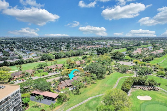 5337 Fountains Dr S, Lake Worth, FL 33467 - bird's eye view featuring a residential view and golf course view