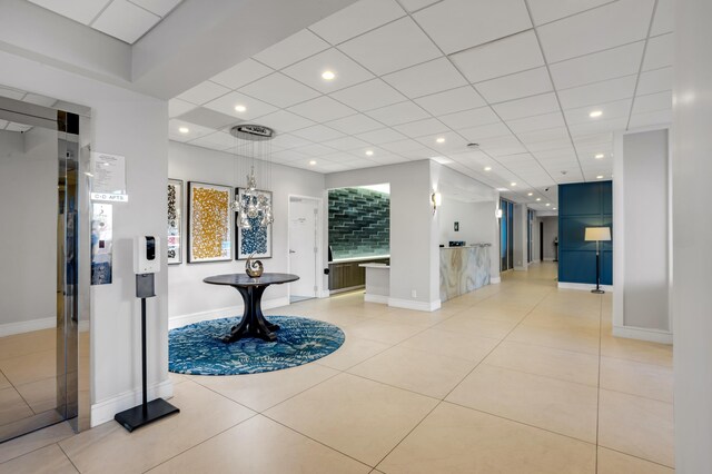 1180 S Ocean Blvd Unit 11D, Boca Raton, FL 33432 - community lobby with recessed lighting