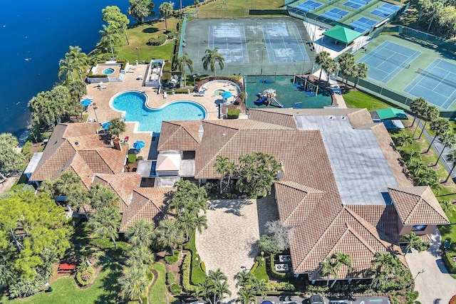 aerial view
