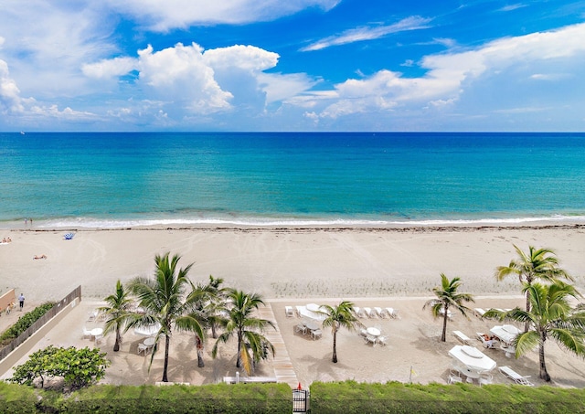 170 N Ocean Blvd Unit 305, Palm Beach, FL 33480 - water view with a view of the beach