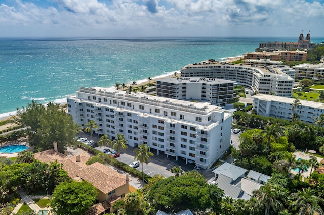 170 N Ocean Blvd Unit 305, Palm Beach, FL 33480 - bird's eye view with a water view