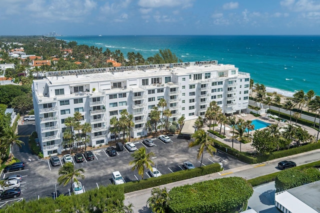 170 N Ocean Blvd Unit 305, Palm Beach, FL 33480 - drone / aerial view with a water view