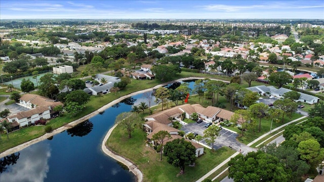 6117 Woodlake Blvd, Greenacres, FL 33463 - aerial view of property's location with a nearby body of water and nearby suburban area