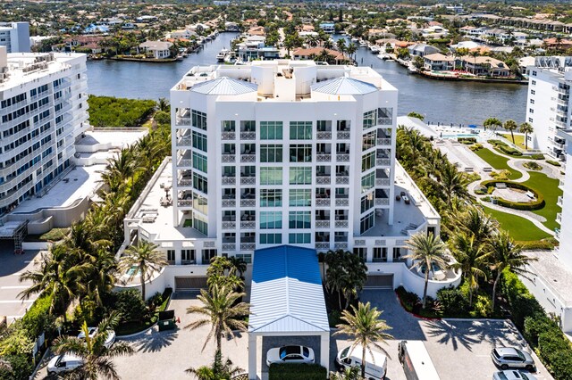 3200 S Ocean Blvd Unit 101, Highland Beach, FL 33487 - bird's eye view of a nearby body of water