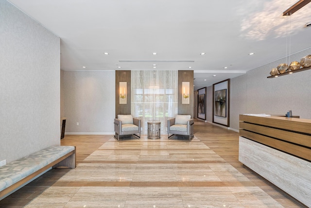 3200 S Ocean Blvd Unit 101, Highland Beach, FL 33487 - living area with recessed lighting