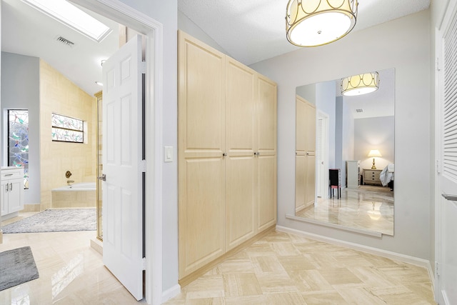 22652 Esplanada Cir W, Boca Raton, FL 33433 - hallway featuring baseboards