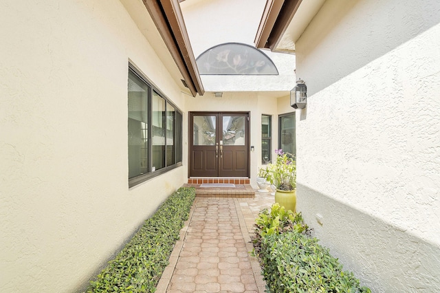 22652 Esplanada Cir W, Boca Raton, FL 33433 - entrance to property featuring stucco siding