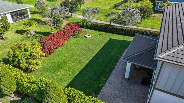 1104 Wandering Willow Way, Loxahatchee, FL 33470 - view of yard