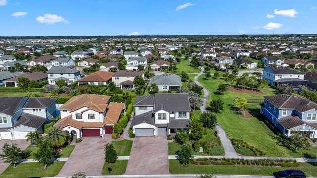 1104 Wandering Willow Way, Loxahatchee, FL 33470 - bird's eye view featuring a residential view
