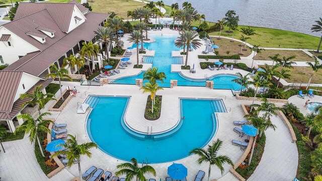 1104 Wandering Willow Way, Loxahatchee, FL 33470 - bird's eye view