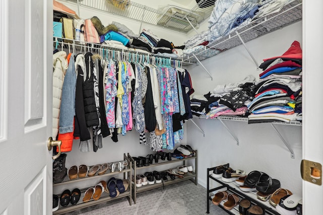 1070 Grove Park Cir, Boynton Beach, FL 33436 - spacious closet featuring carpet flooring