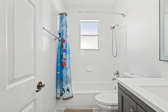 1070 Grove Park Cir, Boynton Beach, FL 33436 - full bath with vanity, toilet, and shower / bath combo