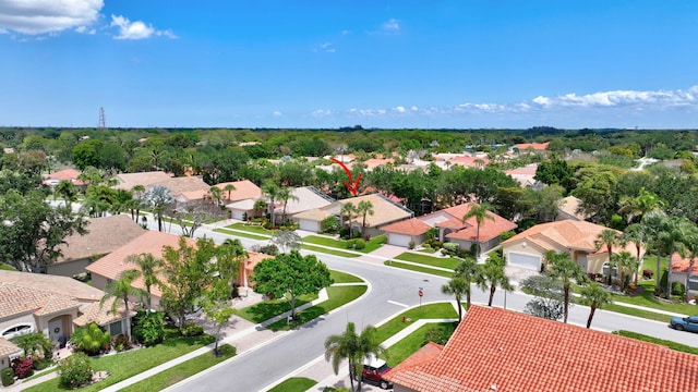 5266 Landon Cir, Boynton Beach, FL 33437 - aerial view featuring a residential view