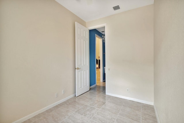 5266 Landon Cir, Boynton Beach, FL 33437 - unfurnished room featuring visible vents, baseboards, and light tile patterned floors