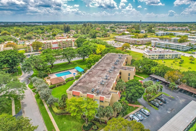 drone / aerial view