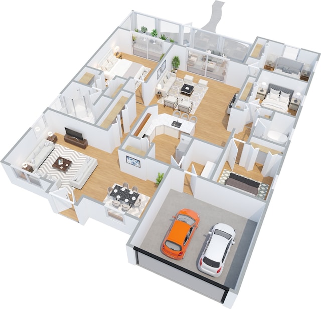view of layout