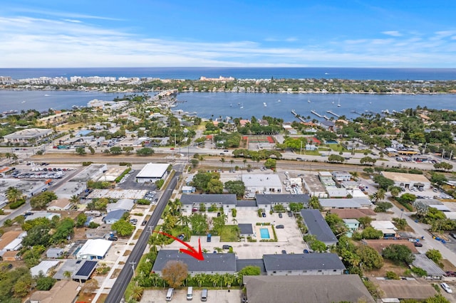 328 W Pine St Unit 22, Lantana, FL 33462 - aerial view with a water view