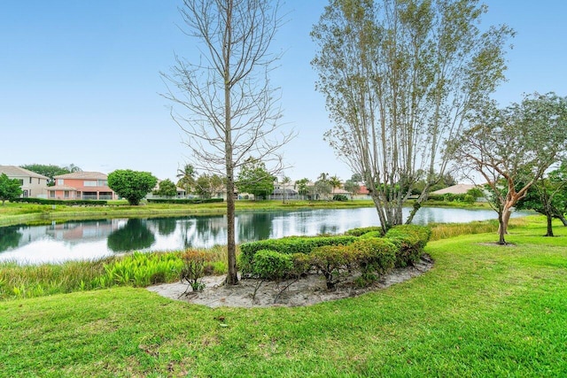 property view of water