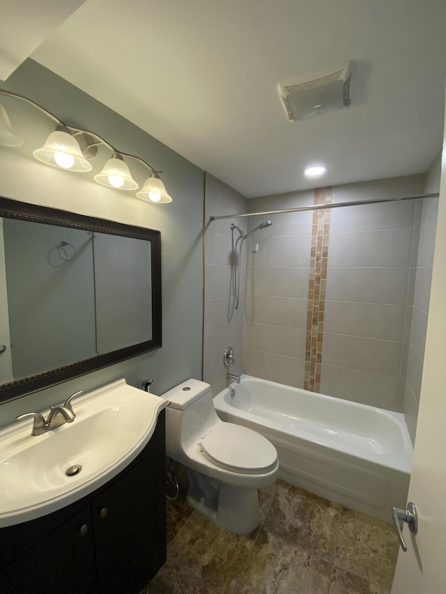 563 Capri L, Delray Beach, FL 33484 - full bathroom with shower / tub combination and vanity