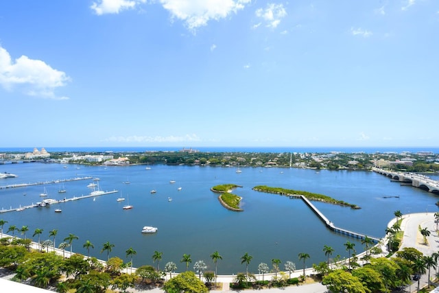 529 S Flagler Dr Unit 25F, West Palm Beach, FL 33401 - property view of water