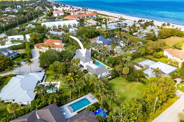 5 Osprey Ct, Ocean Ridge, FL 33435 - aerial view of residential area featuring extended coastline