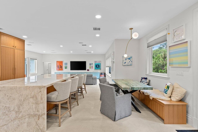 5 Osprey Ct, Ocean Ridge, FL 33435 - dining space with plenty of natural light and recessed lighting