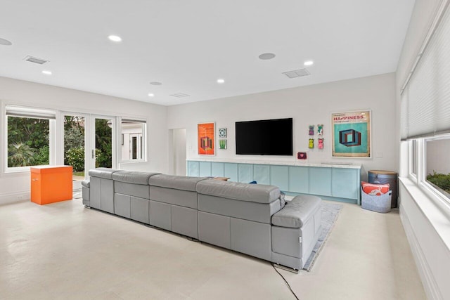 5 Osprey Ct, Ocean Ridge, FL 33435 - living room featuring plenty of natural light and recessed lighting