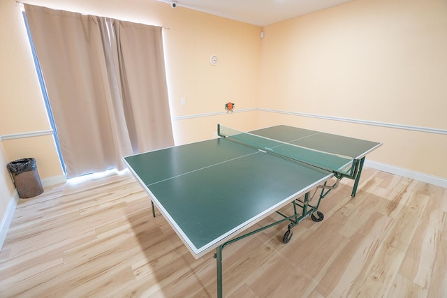 6125 Winding Brook Way, Delray Beach, FL 33484 - recreation room featuring wood finished floors and baseboards