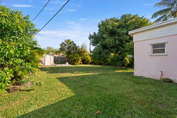 view of yard
