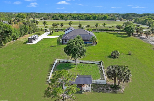 19361 W Sycamore Dr, The Acreage, FL 33470 - aerial view with a rural view