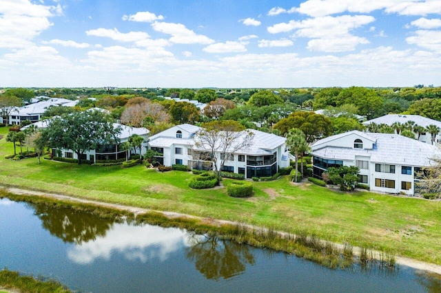 15310 Strathearn Dr Unit 11504, Delray Beach, FL 33446 - aerial view featuring a water view