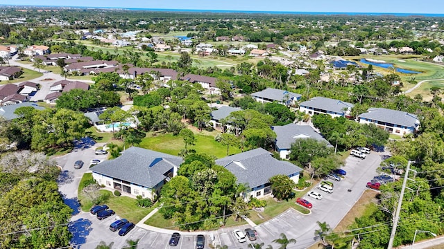 6551 SE Federal Hwy Unit 203, Stuart, FL 34997 - birds eye view of property with a water view and a residential view