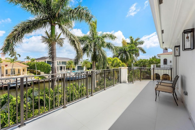 251 W Coconut Palm Rd, Boca Raton, FL 33432 - balcony featuring a water view