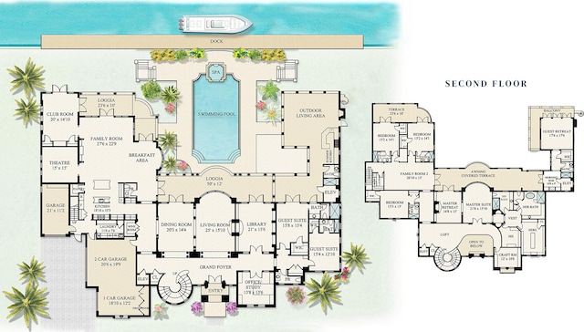 251 W Coconut Palm Rd, Boca Raton, FL 33432 - floor plan