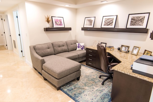 200 E Palmetto Park Rd Unit 503, Boca Raton, FL 33432 - office with visible vents, baseboards, and recessed lighting