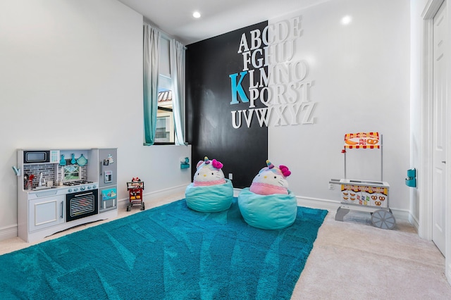 16202 Cabernet Dr, Delray Beach, FL 33446 - carpeted bedroom with baseboards and recessed lighting