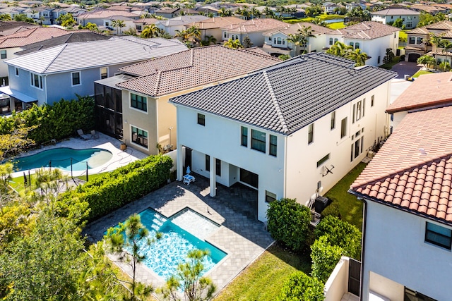 16202 Cabernet Dr, Delray Beach, FL 33446 - aerial view featuring a residential view