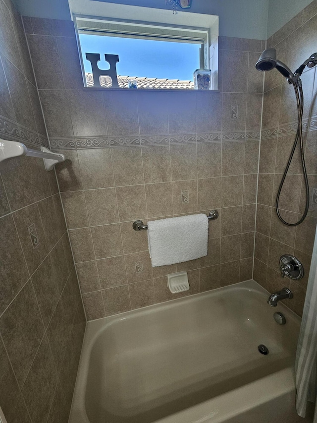 411 NW Stratford Ln, Port Saint Lucie, FL 34983 - full bathroom with washtub / shower combination