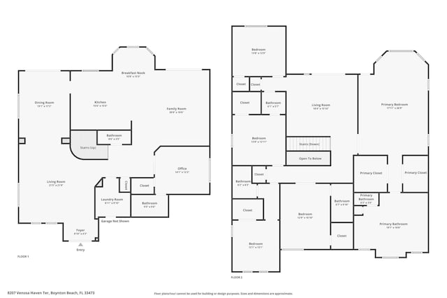 8207 Venosa Haven Ter, Boynton Beach, FL 33473 - floor plan