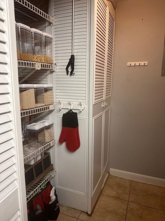 view of pantry