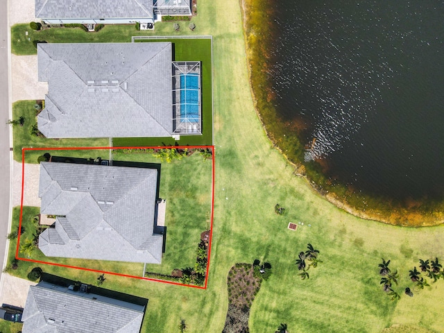 9891 SW Legacy Dr, Stuart, FL 34997 - aerial overview of property's location featuring property parcel outlined