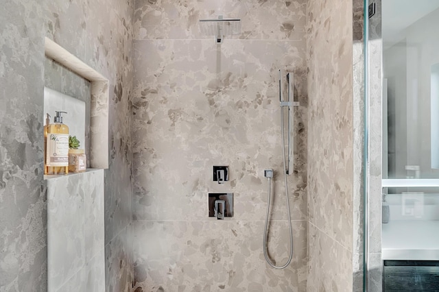 1133 NE 3rd Ave, Boca Raton, FL 33432 - bathroom with tiled shower