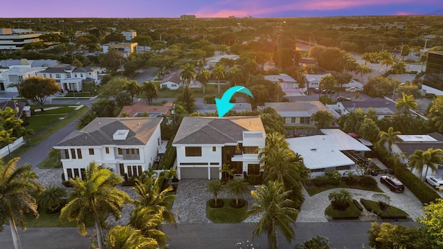 1133 NE 3rd Ave, Boca Raton, FL 33432 - bird's eye view featuring a residential view