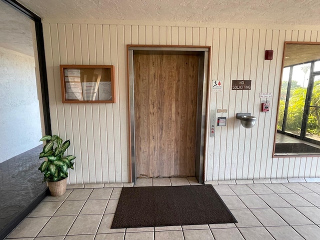 view of exterior entry