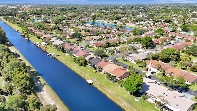 124 Mayfair Ln, Boynton Beach, FL 33426 - view of property location with a nearby body of water and nearby suburban area