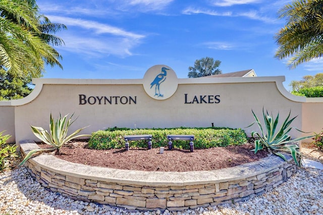 124 Mayfair Ln, Boynton Beach, FL 33426 - view of community sign