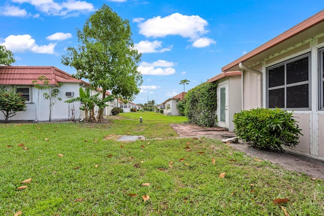 116 Seville D, Delray Beach, FL 33446 - view of yard featuring an outbuilding